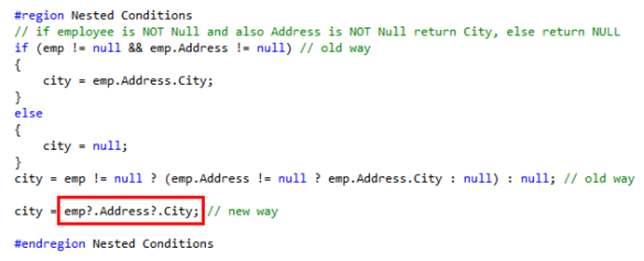 C# 6.0 - Nested Conditions (www.kunal-chowdhury.com)[3]